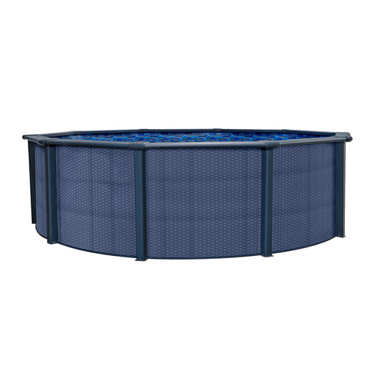 GoPool SKY resin above ground pool 24' with 52'' wall