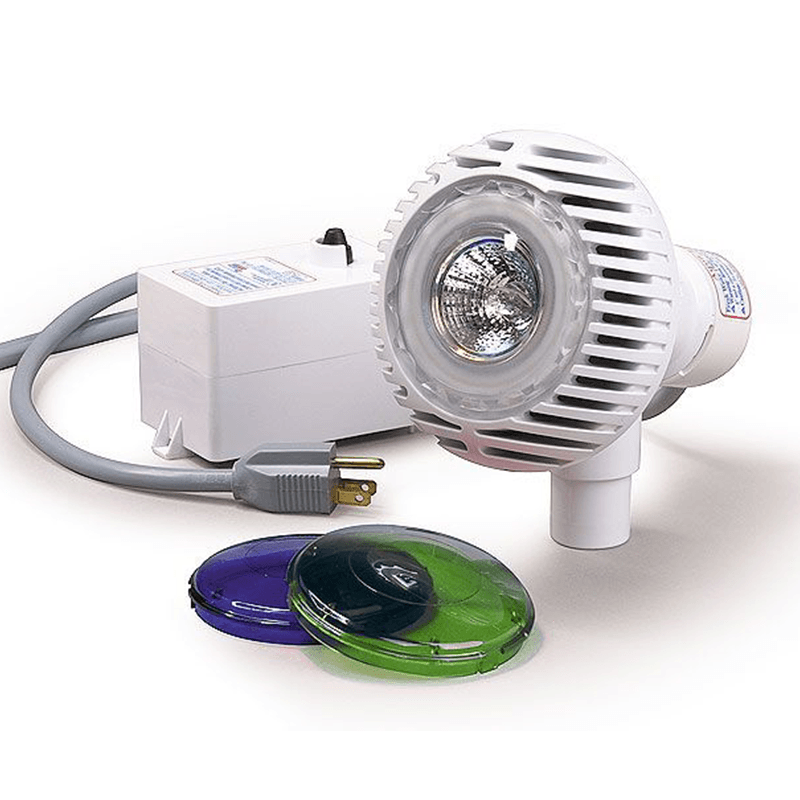 Lumière Pentair AquaLuminator - Transformateur et lentilles de couleurs incluses