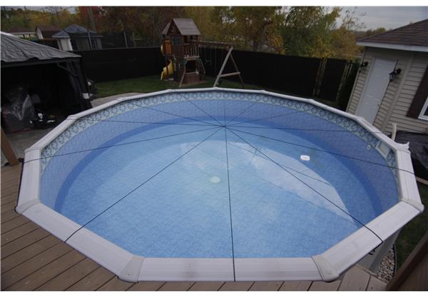 Elastic System for Above-Ground Pool Mesh Net