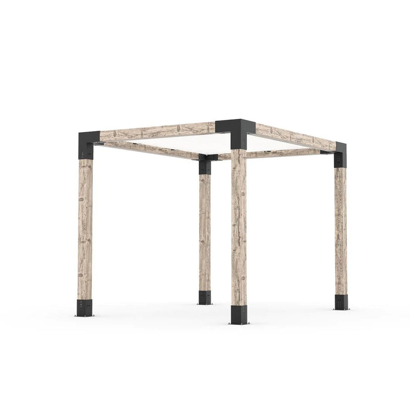 Pergola Kit with SHADE SAIL for 6x6 Wooden Posts