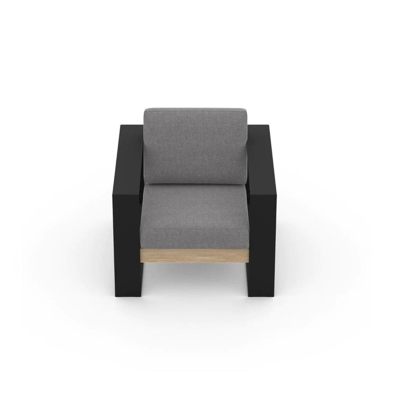 Small modern Muskoka chair with cushions