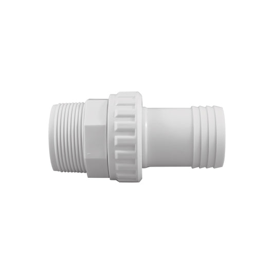 Quick connect adapter (38 mm / 1.5 in) - male/threaded; checked