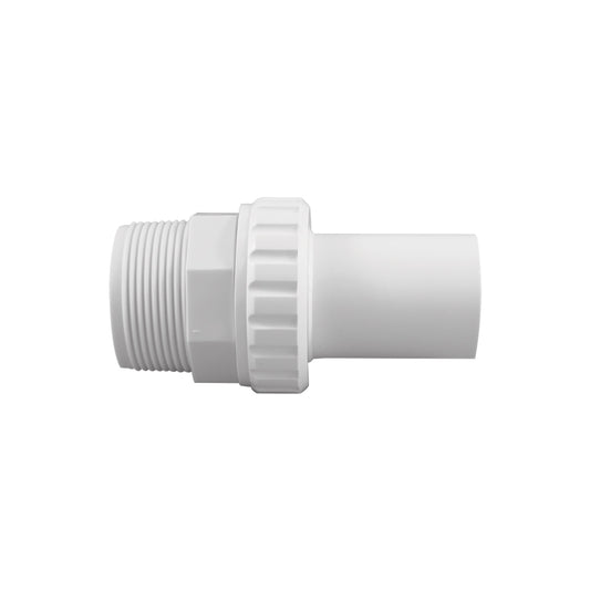 Quick connection adapter (38 mm / 1.5 in.) - male/file: smooth