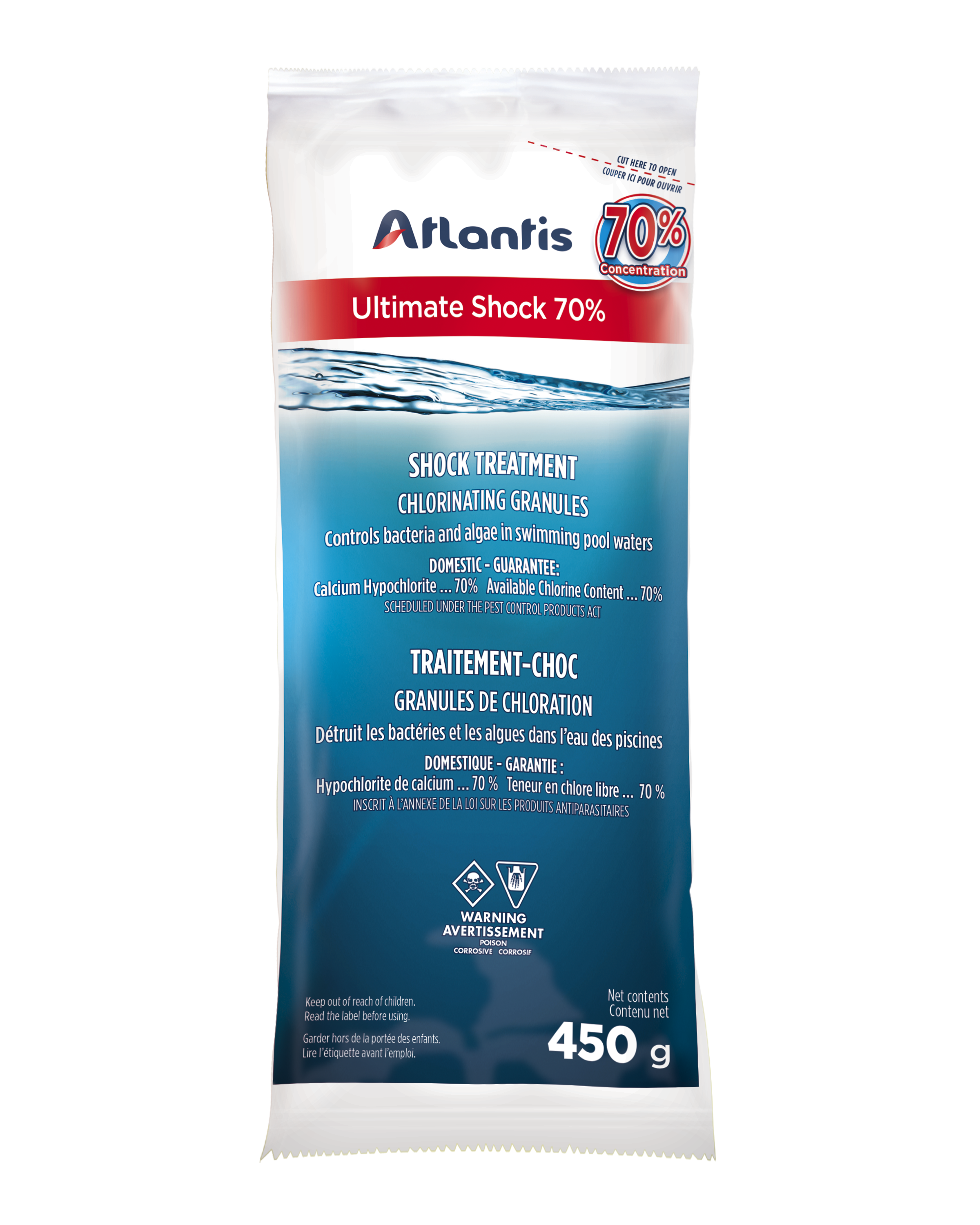 Shock Treatment with Chlorine - ULTIMATE SHOCK 70%