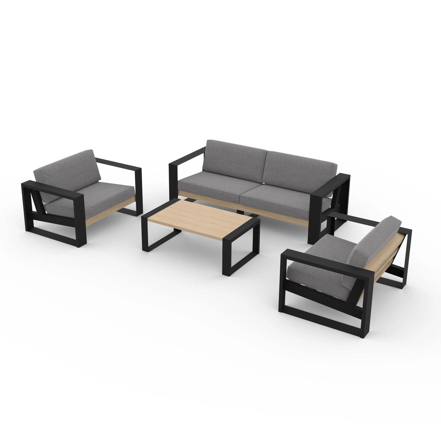 Modern Muskoka 4 Piece Sofa Set