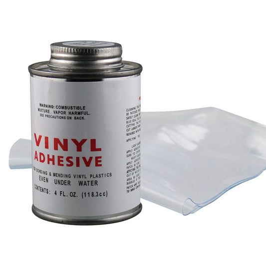 120ml vinyl adhesive with 2 pieces (applicator not included)